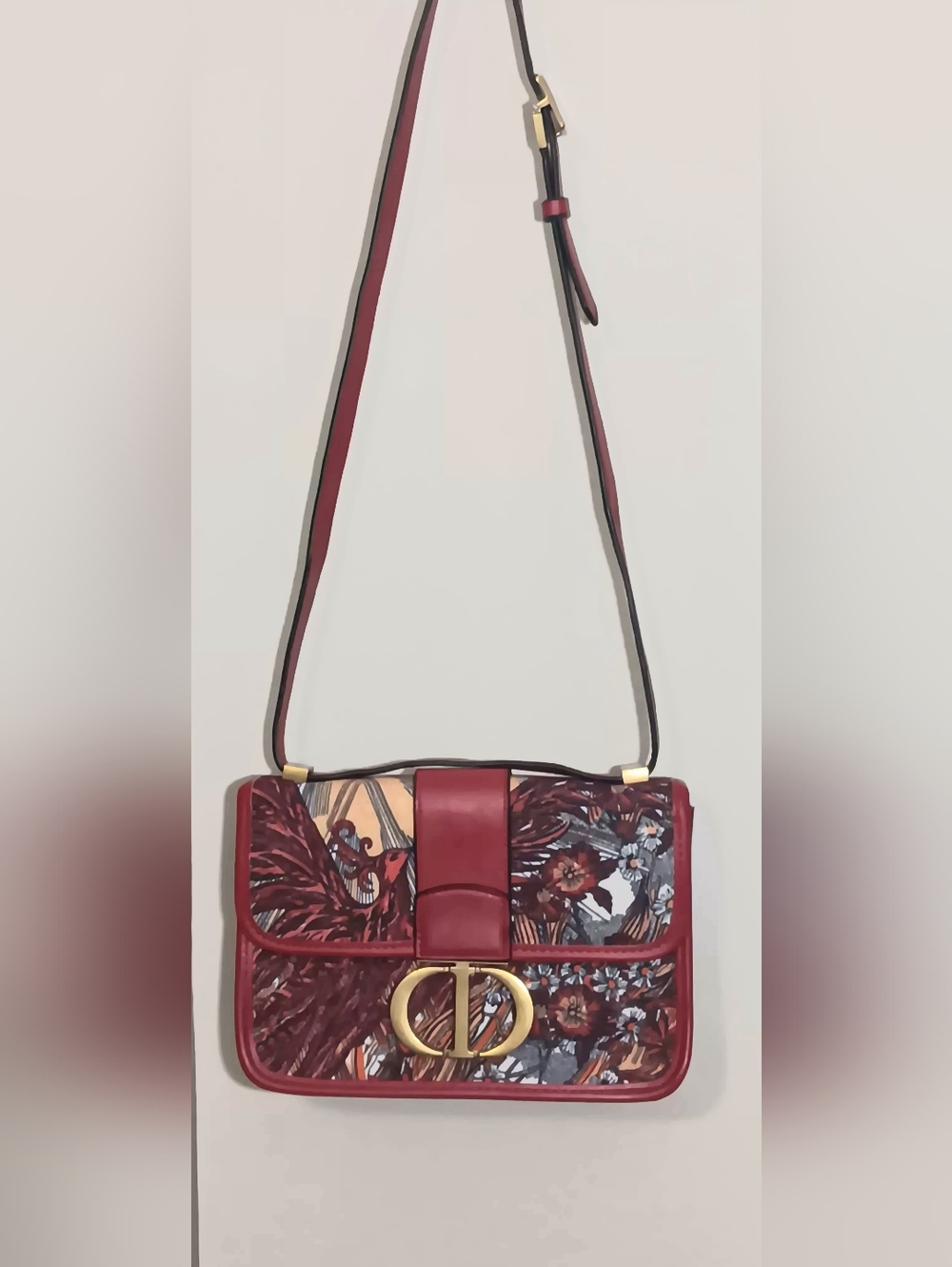 Christian Dior EUC 30 Montaigne Phoenix Calfskin Jaquard Bag- Origional Dustbag - Picture 4 of 16